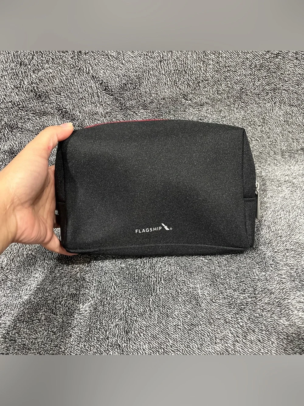 Brandon Blackwood American Airlines First Class Toiletry Bag